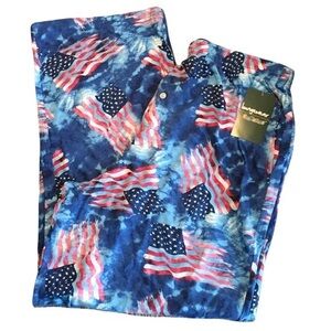 🌸NWT FUN BOXERS Patriotic lounge pant -  size Mens XL